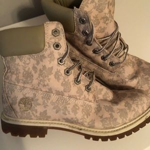 Limited Edition Timberland Floral Boots